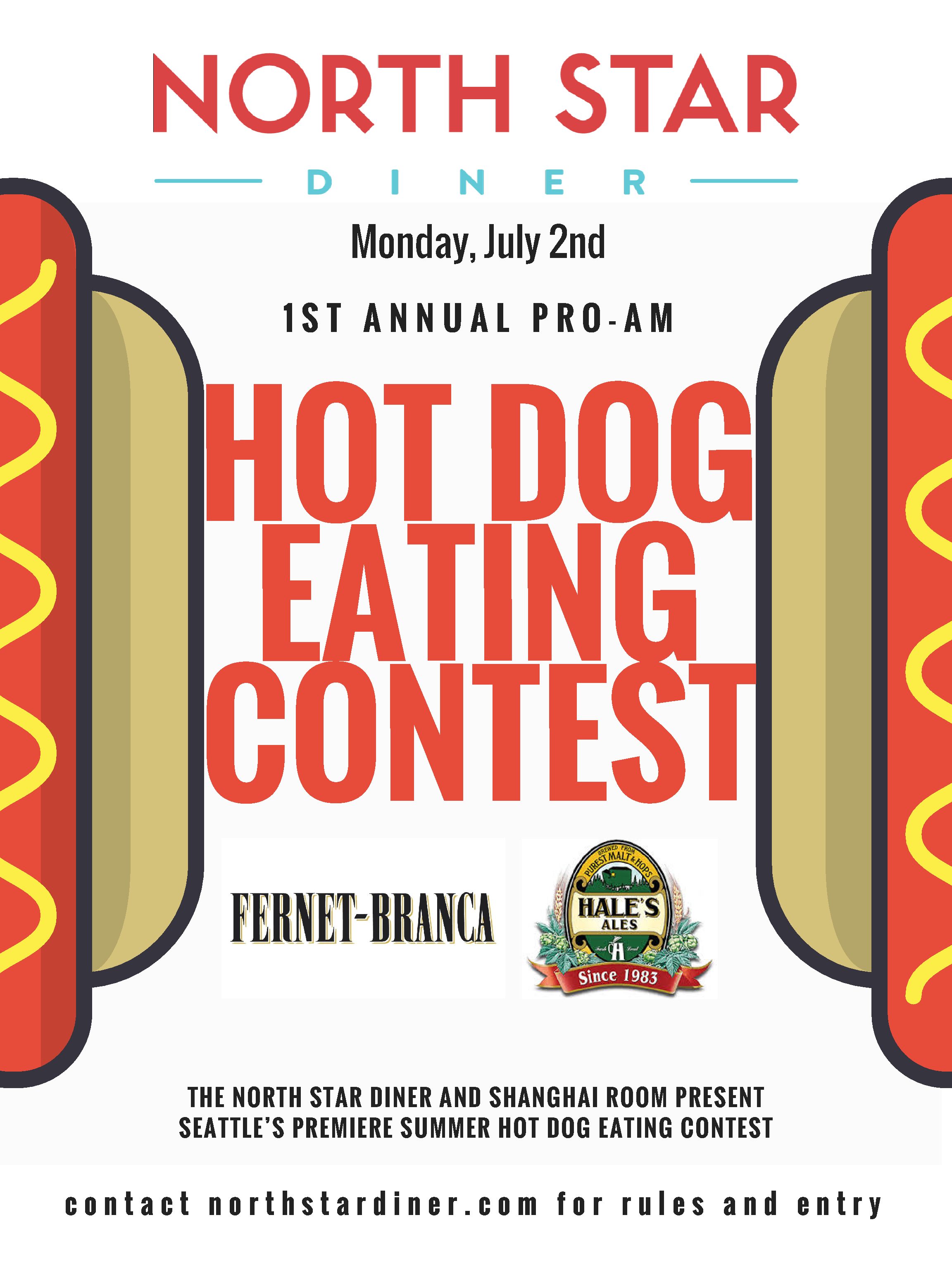 1st Annual Summer Hot Dog Eating Contest!